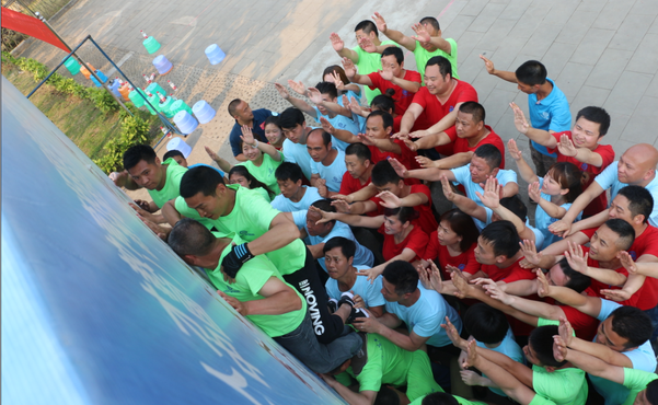 舉辦戶外拓展訓練 打造高效服務團隊