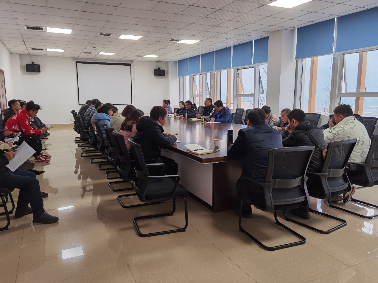 普安水廠(chǎng)召開(kāi)全廠(chǎng)職工大會(huì)