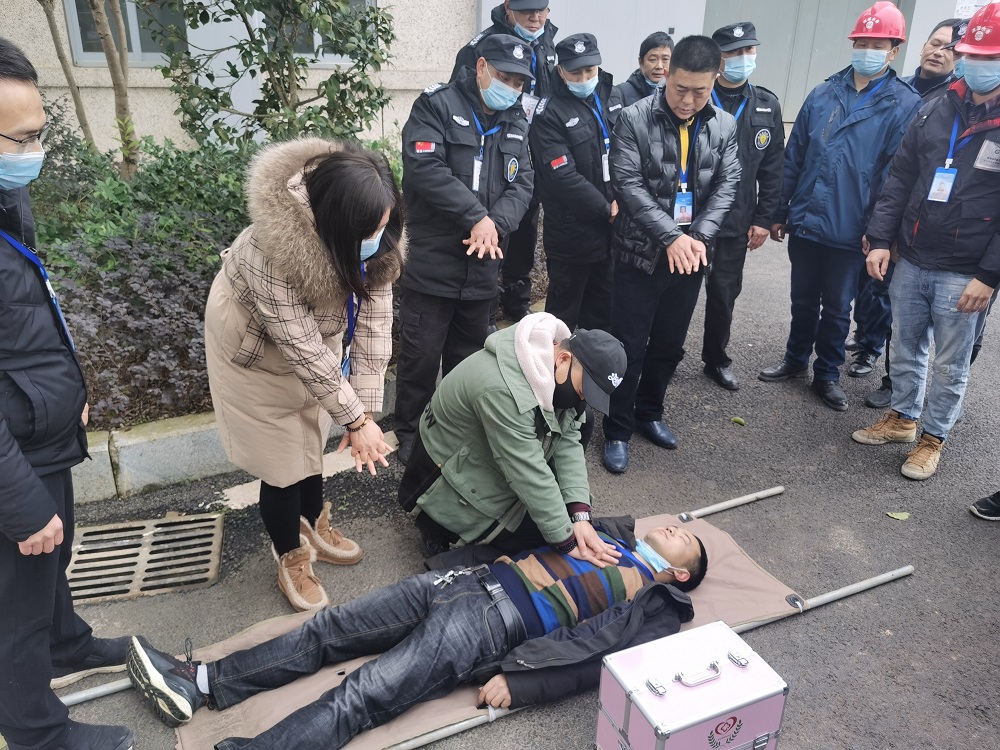 菜壩水廠(chǎng)開(kāi)展消防演練