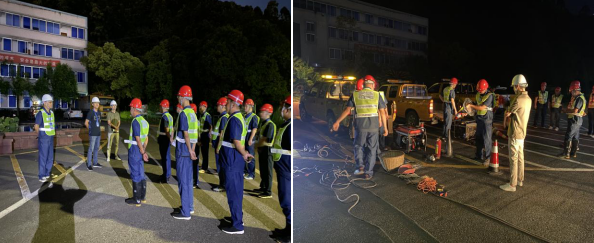 筑牢供水“安全墻”，管網(wǎng)部開展兩江管線 應(yīng)急搶修演練